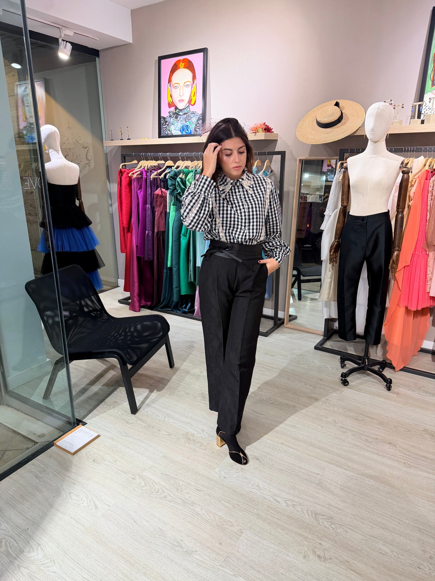 PANTALÓN LOLA JACQUARD